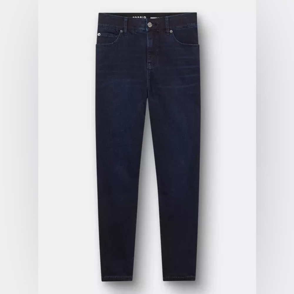 Torrid Bombshell Skinny Jeans Size 20 High Rise Dark Wash Stretch